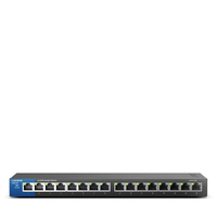 Linksys 16-Port Desktop Gigabit Switch (LGS116) - imagine 5