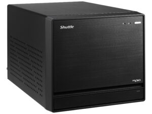 Shuttle XPC cube Barebone SW580R8 - S1200, Intel W580, vPRO, 4x LAN (2x 1Gb & 2x 2.5Gb), 4x 3.5" HDD bays