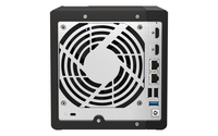 QNAP TS-453E NAS Tower Ethernet LAN Black J6412 - imagine 8