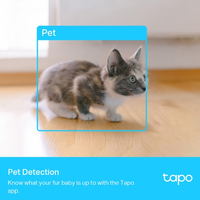 TP-Link Tapo Pan/Tilt AI Home Security Wi-Fi Camera - imagine 8
