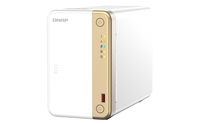 QNAP TS-262 NAS Tower Ethernet LAN Gold, White N4505 - imagine 6