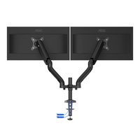 AOC AD110DX monitor mount / stand 81.3 cm (32") Black Desk - imagine 2