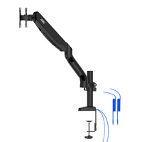 AOC AD110DX monitor mount / stand 81.3 cm (32") Black Desk - imagine 4