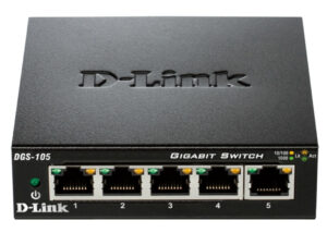 D-Link DGS-105 network switch Unmanaged Black