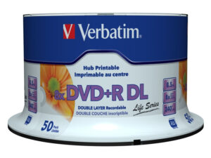 Verbatim 97693 blank DVD 8.5 GB DVD+R DL 50 pc(s)