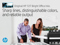 HP 727 130-ml Cyan DesignJet Ink Cartridge - imagine 5