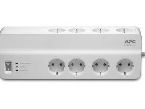 APC SurgeArrest Essential White 8 AC outlet(s) 230 V 2 m
