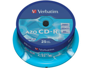 Verbatim CD-R AZO Crystal 700 MB 25 pc(s)