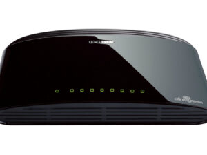 D-Link DES-1008D Unmanaged Fast Ethernet (10/100) Black