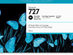 HP 727 300-ml Photo Black DesignJet Ink Cartridge
