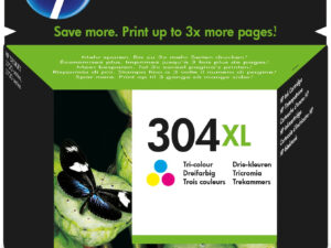 HP 304XL Tri-color Original Ink Cartridge
