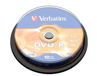 Verbatim DVD-R Matt Silver 4.7 GB 10 pc(s) - imagine 2