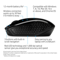 HP Wireless Mouse 200 - imagine 9