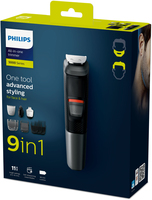 Philips MULTIGROOM Series 5000 MG5720/15 hair trimmers/clipper Black, Grey - imagine 3