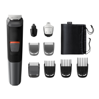 Philips MULTIGROOM Series 5000 MG5720/15 hair trimmers/clipper Black, Grey - imagine 2