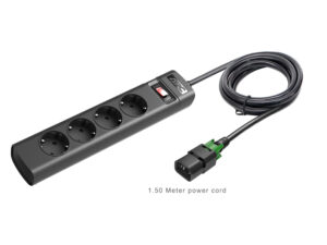 APC PZ42IZ-GR power distribution unit (PDU) 4 AC outlet(s) Black