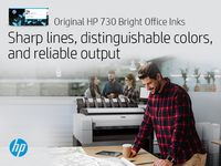HP 730 130-ml Matte Black DesignJet Ink Cartridge - imagine 4