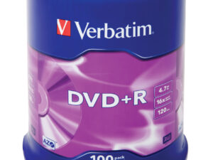 Verbatim DVD+R Matt Silver 4.7 GB 100 pc(s)