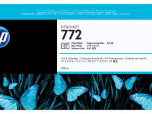 HP 772 300-ml Photo Black DesignJet Ink Cartridge