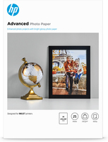 HP Advanced Photo Paper, Glossy, 250 g/m2, A4 (210 x 297 mm), 25 sheets - imagine 2