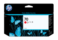 HP 70 130-ml Red DesignJet Ink Cartridge - imagine 2