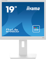 iiyama ProLite B1980D-W5 computer monitor 48.3 cm (19") 1280 x 1024 pixels SXGA LCD White - imagine 3