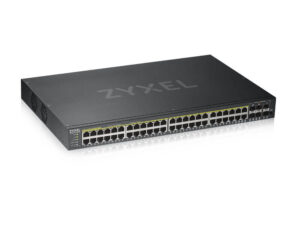 Zyxel GS1920-48HPV2 Managed Gigabit Ethernet (10/100/1000) Power over Ethernet (PoE) Black