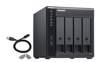 QNAP TR-004 storage drive enclosure HDD/SSD enclosure Black 2.5/3.5" - imagine 6