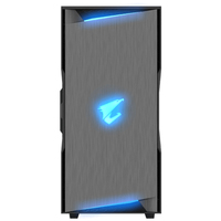 Gigabyte AORUS C300 GLASS Midi Tower Black - imagine 3