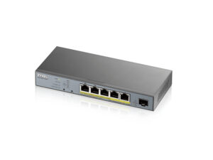 Zyxel GS1350-6HP-EU0101F network switch Managed L2 Gigabit Ethernet (10/100/1000) Power over Ethernet (PoE) Grey
