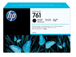HP 761 400-ml Matte Black DesignJet Ink Cartridge