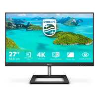 Philips E Line 278E1A/00 computer monitor 68.6 cm (27") 3840 x 2160 pixels 4K Ultra HD IPS Black - imagine 2