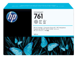 HP 761 400-ml Gray DesignJet Ink Cartridge