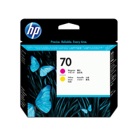 HP 70 Magenta and Yellow DesignJet Printhead - imagine 2