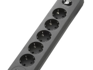 APC PME5U2B-GR surge protector Black 5 AC outlet(s) 230 V 1.52 m