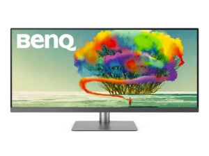 BenQ PD3420Q computer monitor 86.4 cm (34") 3440 x 1440 pixels Quad HD LED Grey