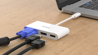 D-Link DUB-V310 laptop dock/port replicator Wired USB 3.2 Gen 1 (3.1 Gen 1) Type-C White - imagine 5