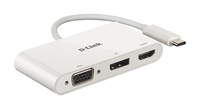 D-Link DUB-V310 laptop dock/port replicator Wired USB 3.2 Gen 1 (3.1 Gen 1) Type-C White - imagine 2