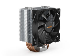 be quiet! Pure Rock 2 CPU Cooler, Single 120mm PWM Fan, For Intel Socket:1700/ 1200 / 2066 / 1150 / 1151 / 1155 / 2011(-3) square ILM; For AMD Socket: AM4 / AM3(+) 150W TDP, 155mm Height
