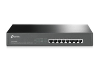 TP-Link TL-SG1008MP network switch Unmanaged Gigabit Ethernet (10/100/1000) Power over Ethernet (PoE) Black - imagine 2
