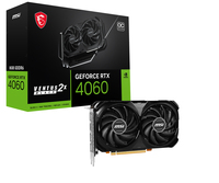 MSI GEFORCE RTX 4060 VENTUS 2X BLACK 8G OC graphics card NVIDIA 8 GB GDDR6 - imagine 2