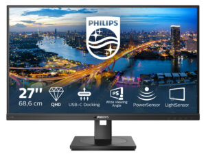 Philips 276B1/00 computer monitor 68.6 cm (27") 2560 x 1440 pixels Full HD LED Black