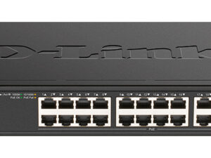 D-Link DGS-1100-26MPV2 network switch Managed L2 Gigabit Ethernet (10/100/1000) Power over Ethernet (PoE) Black
