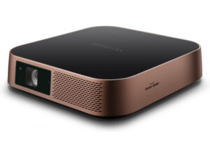 Viewsonic M2 data projector Short throw projector 1200 ANSI lumens LED 1080p (1920x1080) 3D Black, Gold