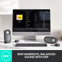 Logitech Z407 Bluetooth computer speakers with subwoofer and wireless control - imagine 3