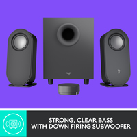 Logitech Z407 Bluetooth computer speakers with subwoofer and wireless control - imagine 4