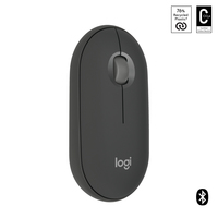Logitech Pebble 2 M350s mouse Ambidextrous RF Wireless + Bluetooth Optical 4000 DPI - imagine 3