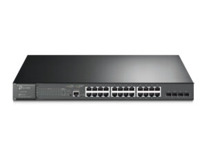 TP-Link JetStream 28-Port Gigabit L2 Managed Switch with 24-Port PoE+