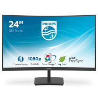 Philips E Line 241E1SC/00 LED display 59.9 cm (23.6") 1920 x 1080 pixels Full HD Black - imagine 2
