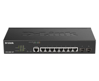 D-Link DGS-2000-10P network switch Managed L2/L3 Gigabit Ethernet (10/100/1000) Power over Ethernet (PoE) 1U Black - imagine 2